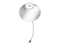 Cisco 4G Indoor Ceiling-Mount Omnidirectional Antenna - Antenne - 1,5 dBi (pour 700 - 960 MHz), 1 dBi (pour 700 - 960 MHz), 1,7 dBi (pour 1,7 - 2,2 GHz), 3,2 dBi (pour 1,7 - 2,2 GHz), 3 dBi (pour 2,5 - 2,7 GHz), 4 dBi (pour 2,5 - 2,7 GHz) - omni-directionnel - montable au plafond, mural, intérieur - blanc - reconditionné - pour 3G wireless Enhanced High-Speed WAN Interface Card 4G-ANTM-OM-CM-RF