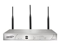 Dell SonicWALL NSA 250M Wireless-N - Dispositif de sécurité - avec 3 ans de SonicWALL Comprehensive Gateway Security Suite - 5 ports - 10Mb LAN, 100Mb LAN, GigE - 802.11a/b/g/n - Bande double - 1U - SonicWALL Secure Upgrade Plus Program 01-SSC-4956
